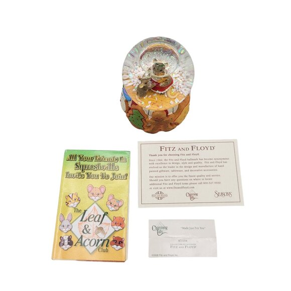 Charming Tails Made Just For You Water Globe Snow Globe 87/194 - Picture 8 of 10